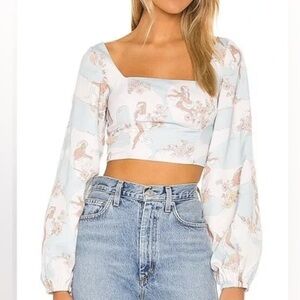 Song of Style Revolve Dixie Top in Siren Multi Size S